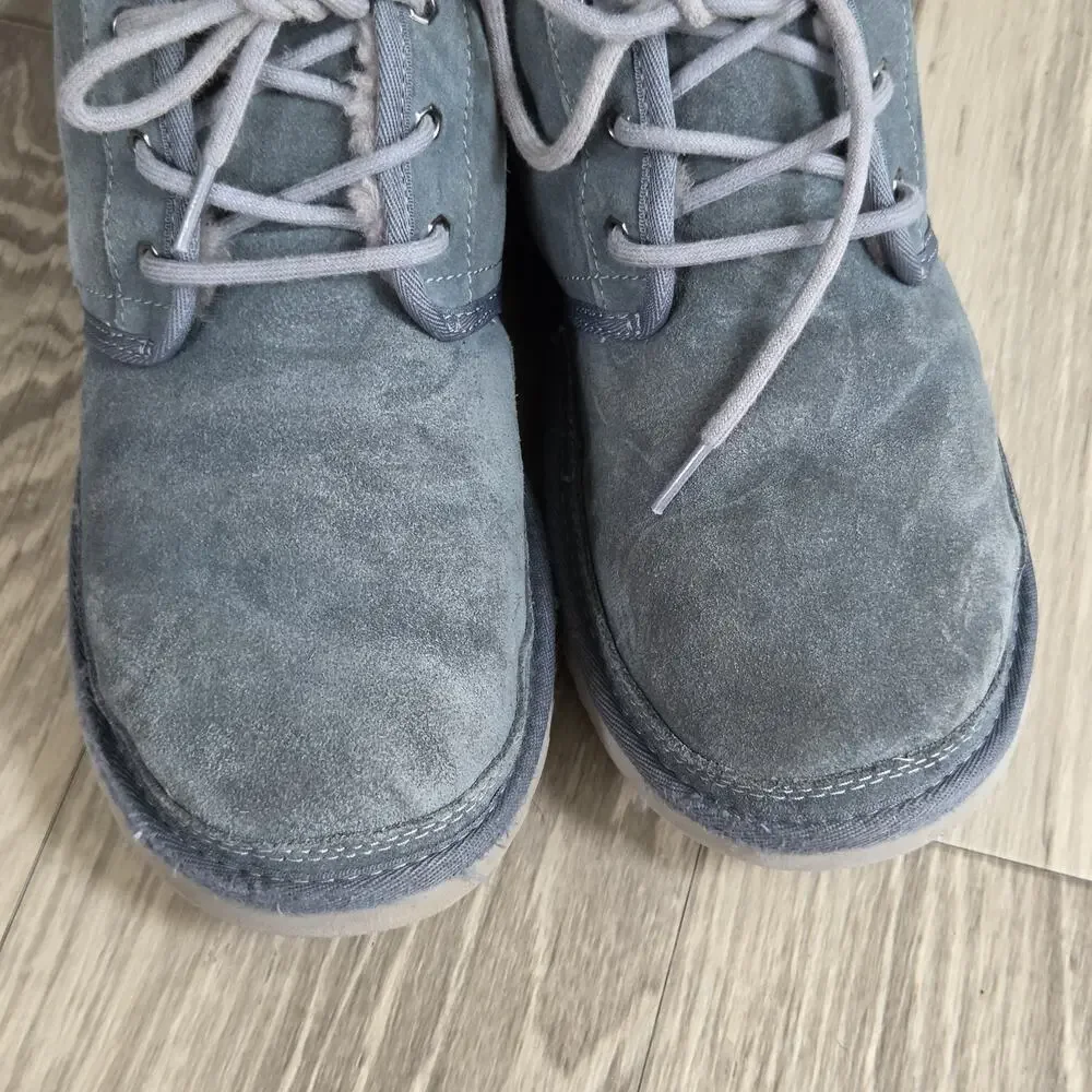 UGG Neumel Bleu Suede Lace Up Chukka Boots Men’s 10 3236